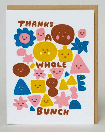 Card-Thanks a Whole Bunch
