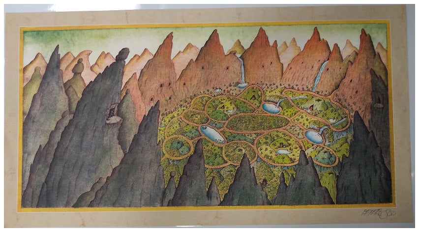 Print-Sis Tibet Through the Red Box SIGNED