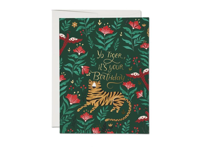 Card-Tiger Birthday
