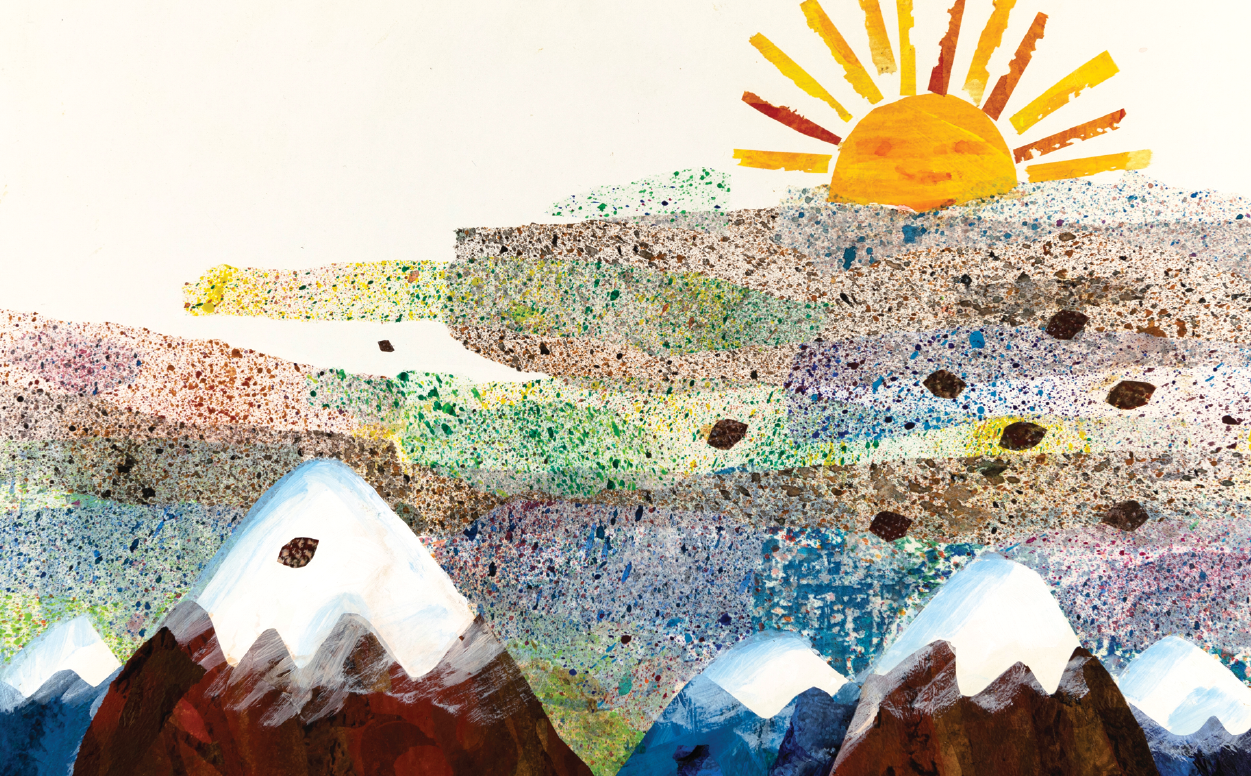 Postcard-Tiny Seed Mountains