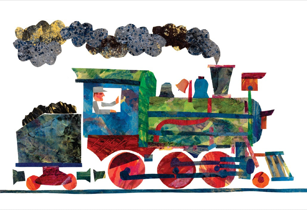Postcard-Train