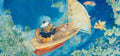 Jerry Pinkney Postcard - Sailboat
