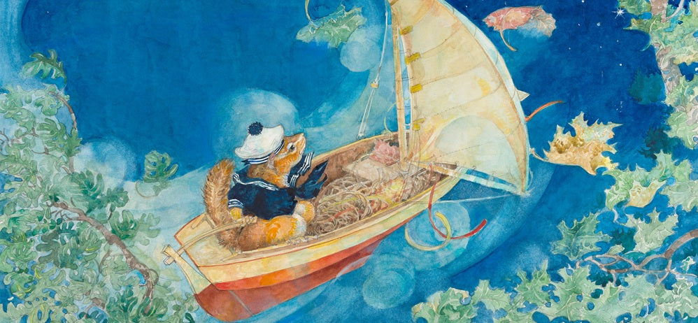 Jerry Pinkney Postcard - Sailboat