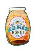 Honey Jar Glitter Sticker