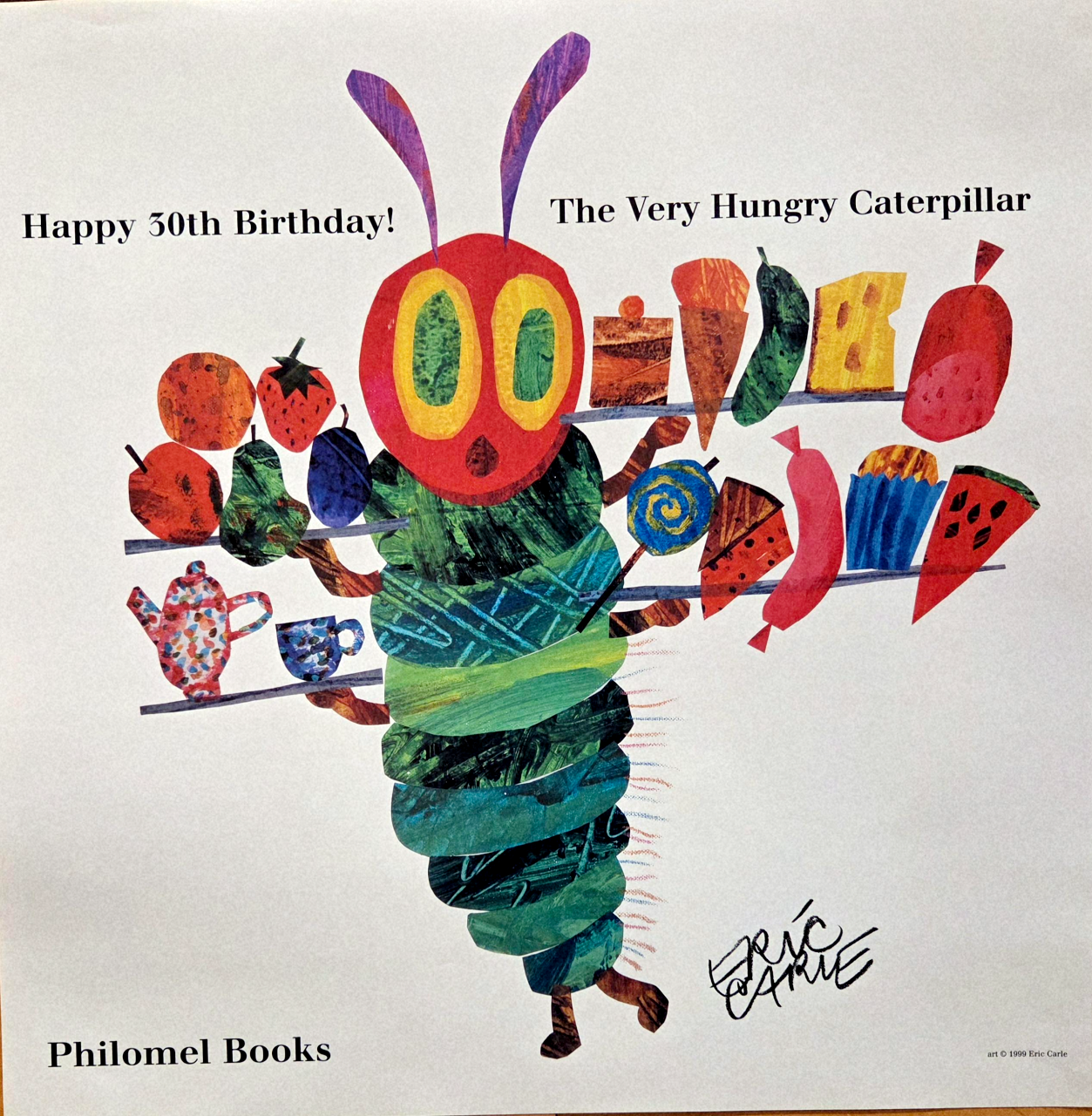 VHC Vintage 30th Birthday Poster