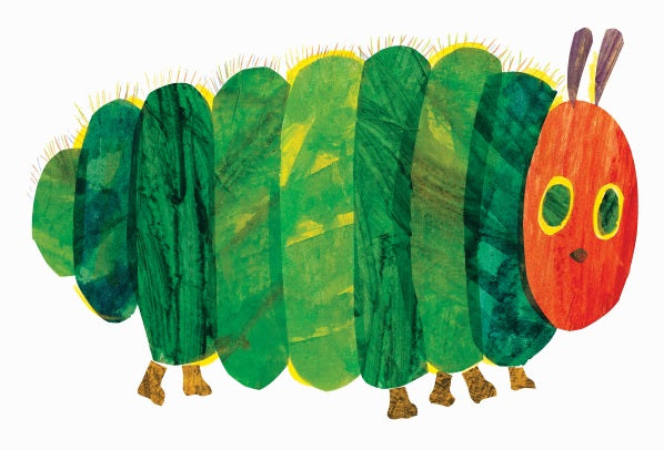 Eric Carle Postcard - Very Hungry Caterpillar Full