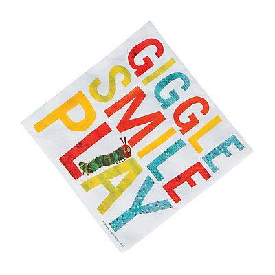 Caterpillar Giggle Smile Play  Napkins (Set of 16)