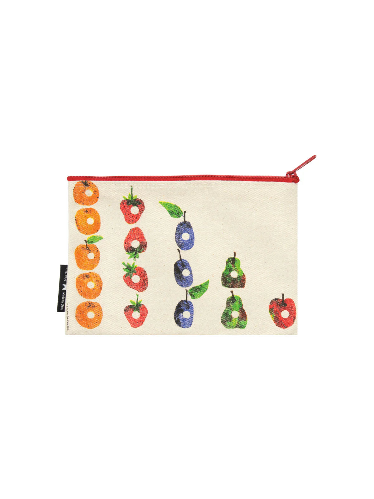 Caterpillar Canvas Pouch