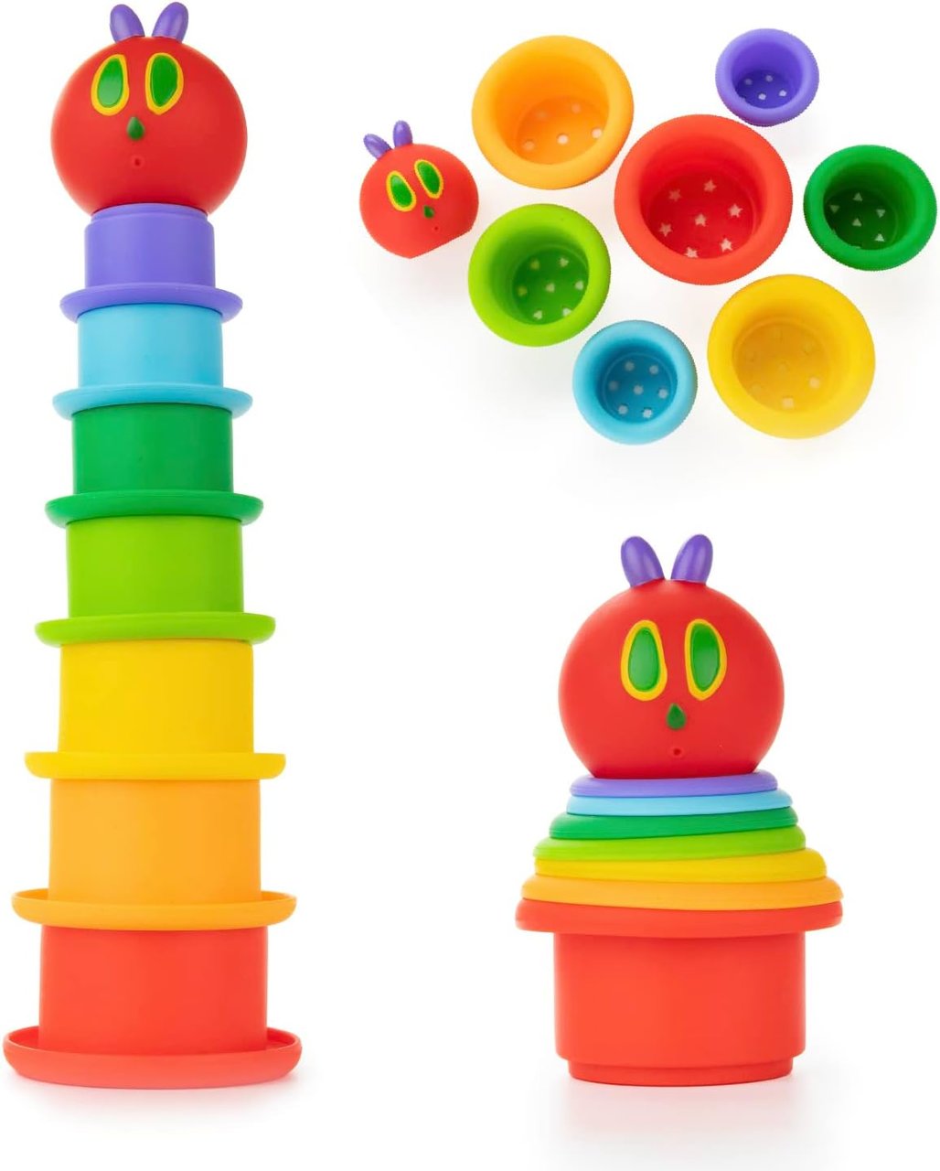 Very Hungry Caterpillar Bath Stacking Cups & Squirty Set