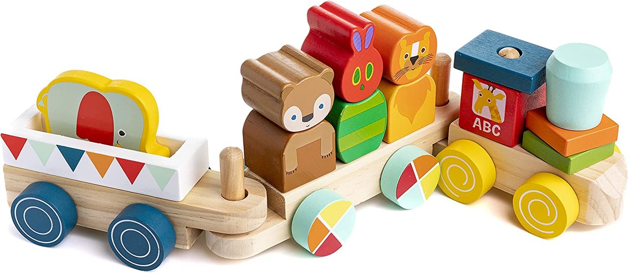 Very Hungry Caterpillar Wood Train