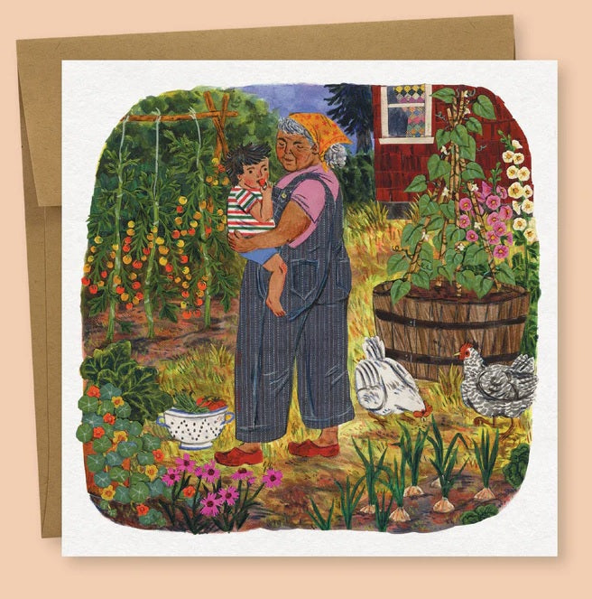 Card-Vegetable Garden