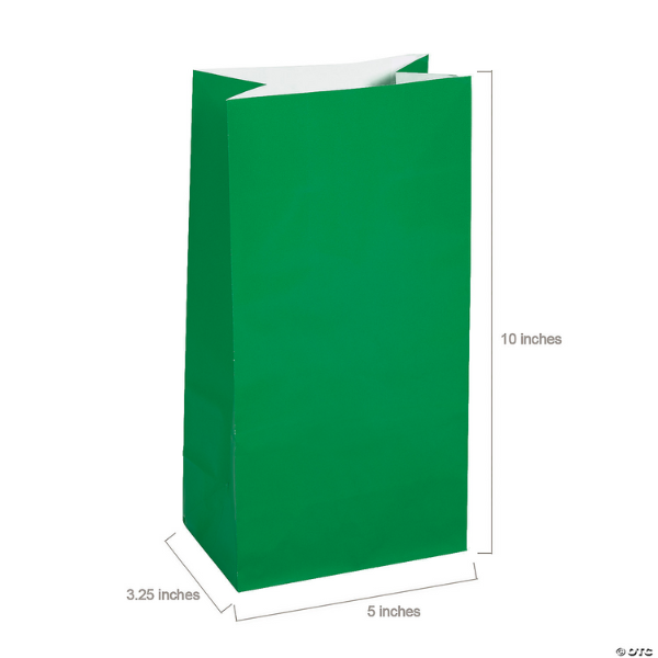 Paper Treat Bag-Green