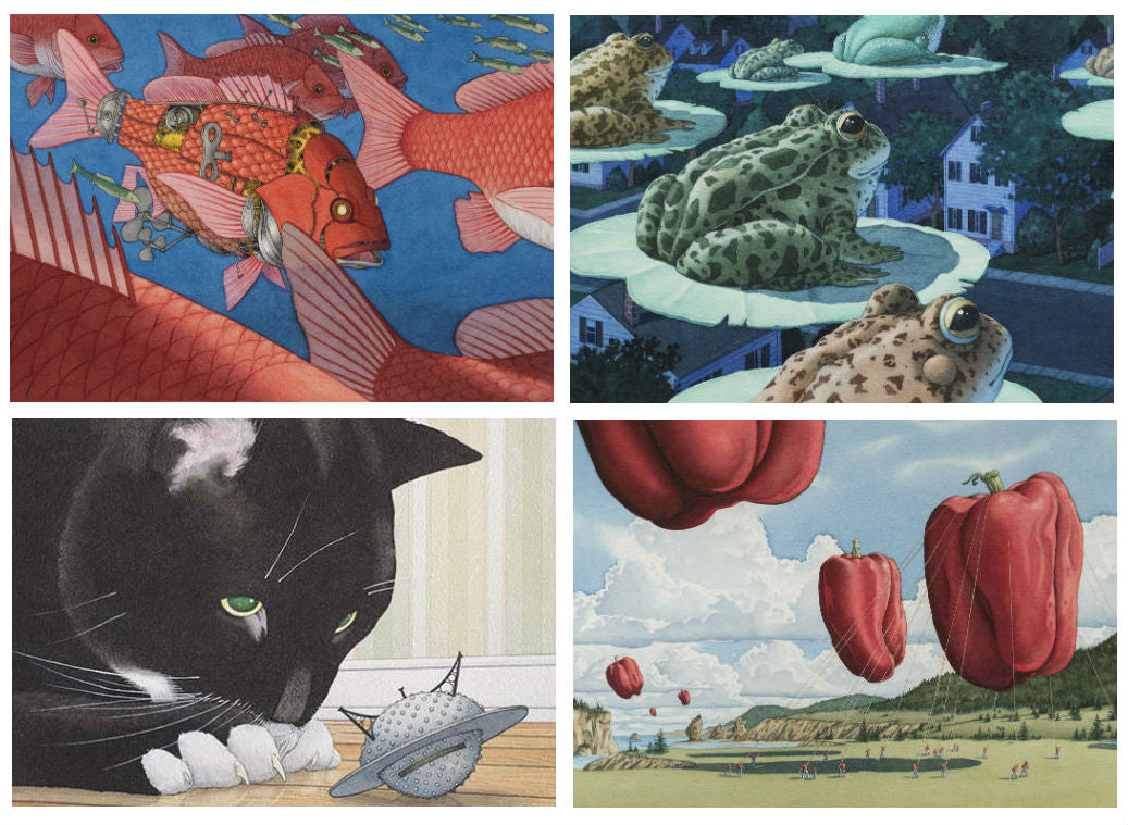 Card Set-Wiesner (8 cards,4 Designs)