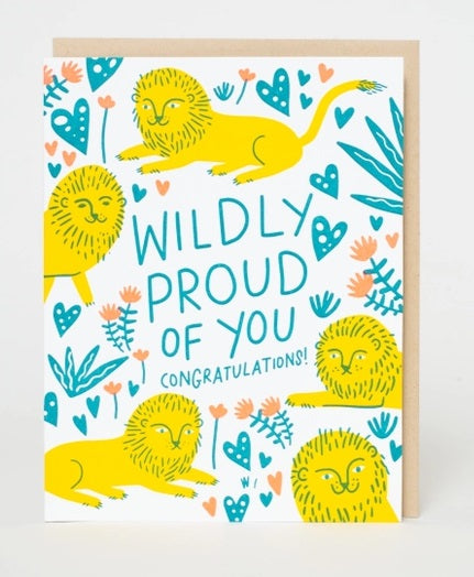 Card-Wildly Proud Lions