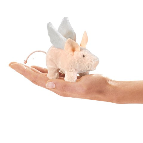 Winged Pig Finger Puppet