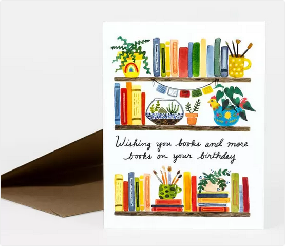 Wishing You Books Cards