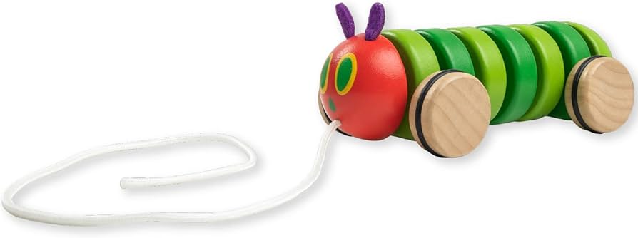 Very Hungry Caterpillar Wood Pull Toy