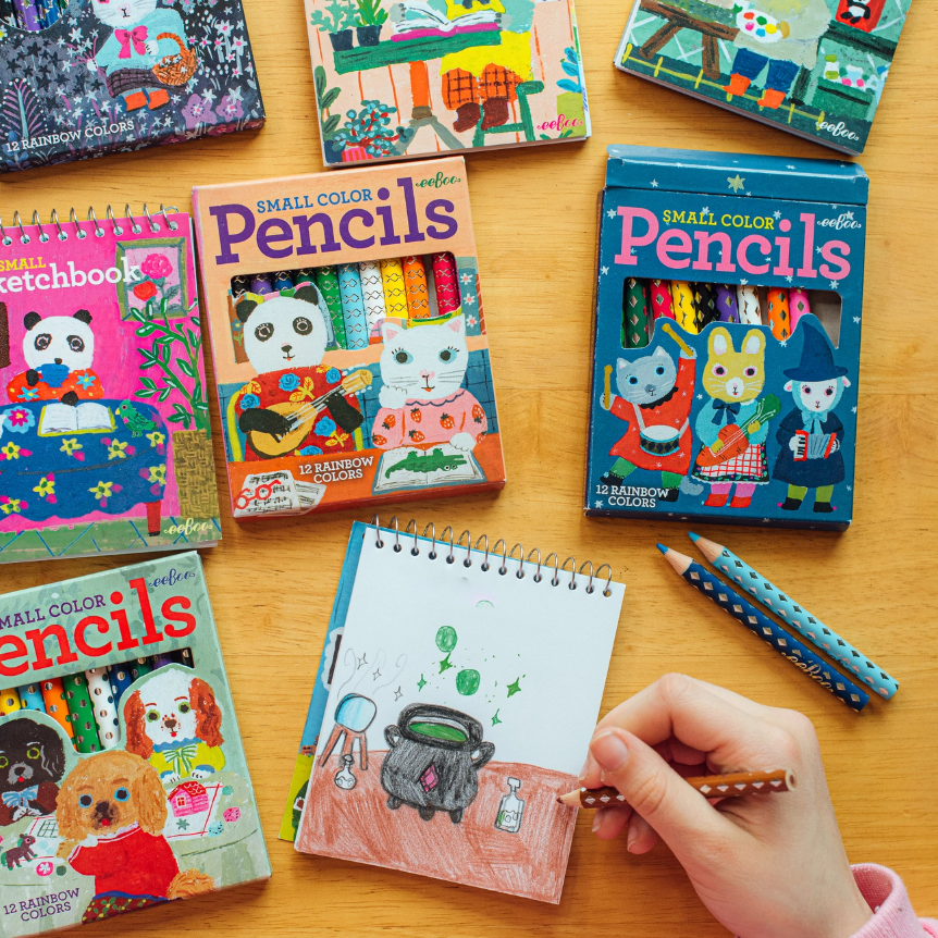 Yumi Mini Colored Pencils Assorted