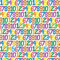 Zoo Numbers - White Fabric