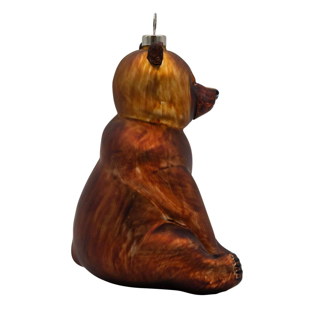 Eric Carle Brown Bear Glass Ornament