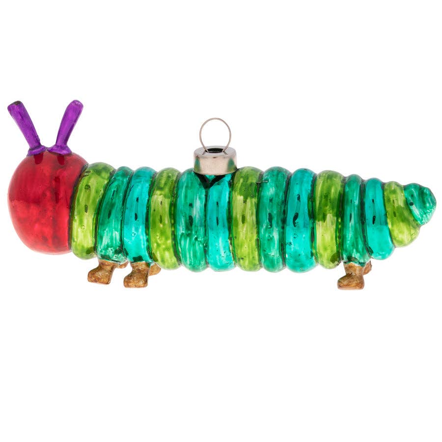 The Very Hungry Caterpillar Glass Ornament