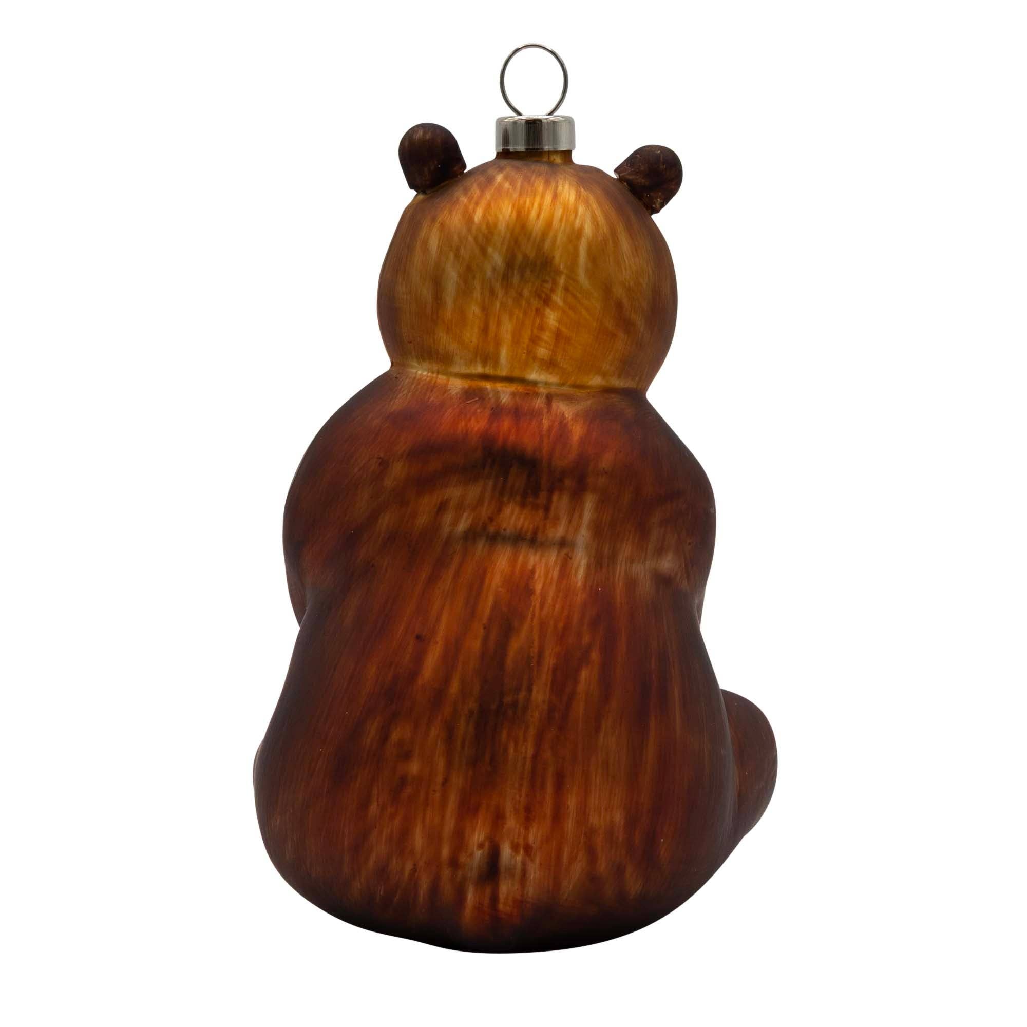 Eric Carle Brown Bear Glass Ornament