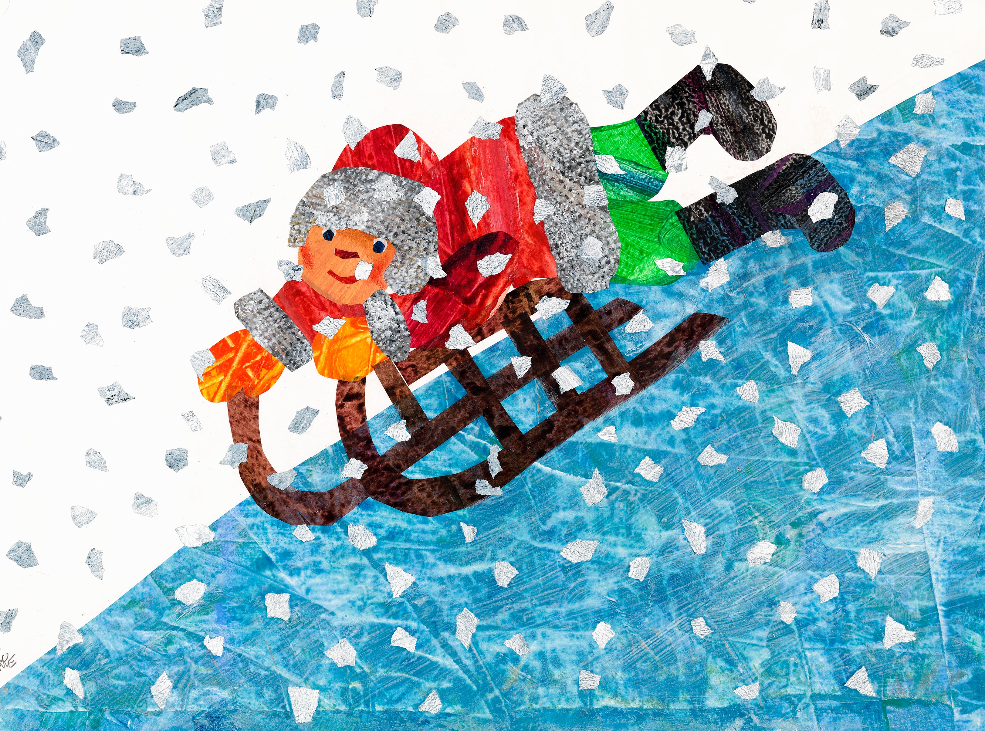 Sledding Limited Edition Signed Print