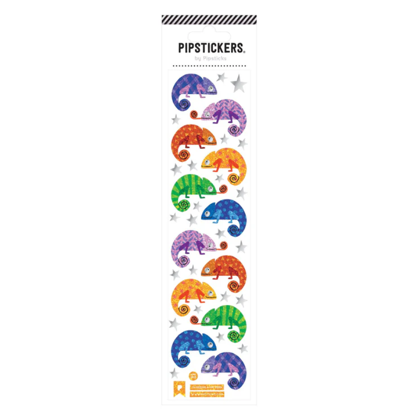 Sticker-Chameleons Seeing a Pattern