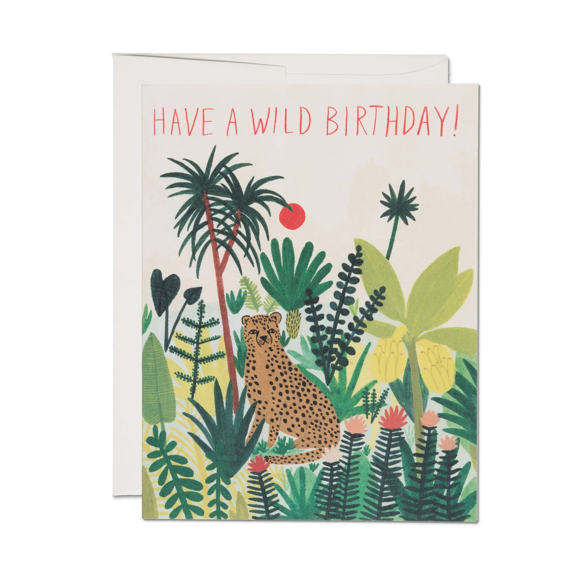 Card-Cheetah Birthday