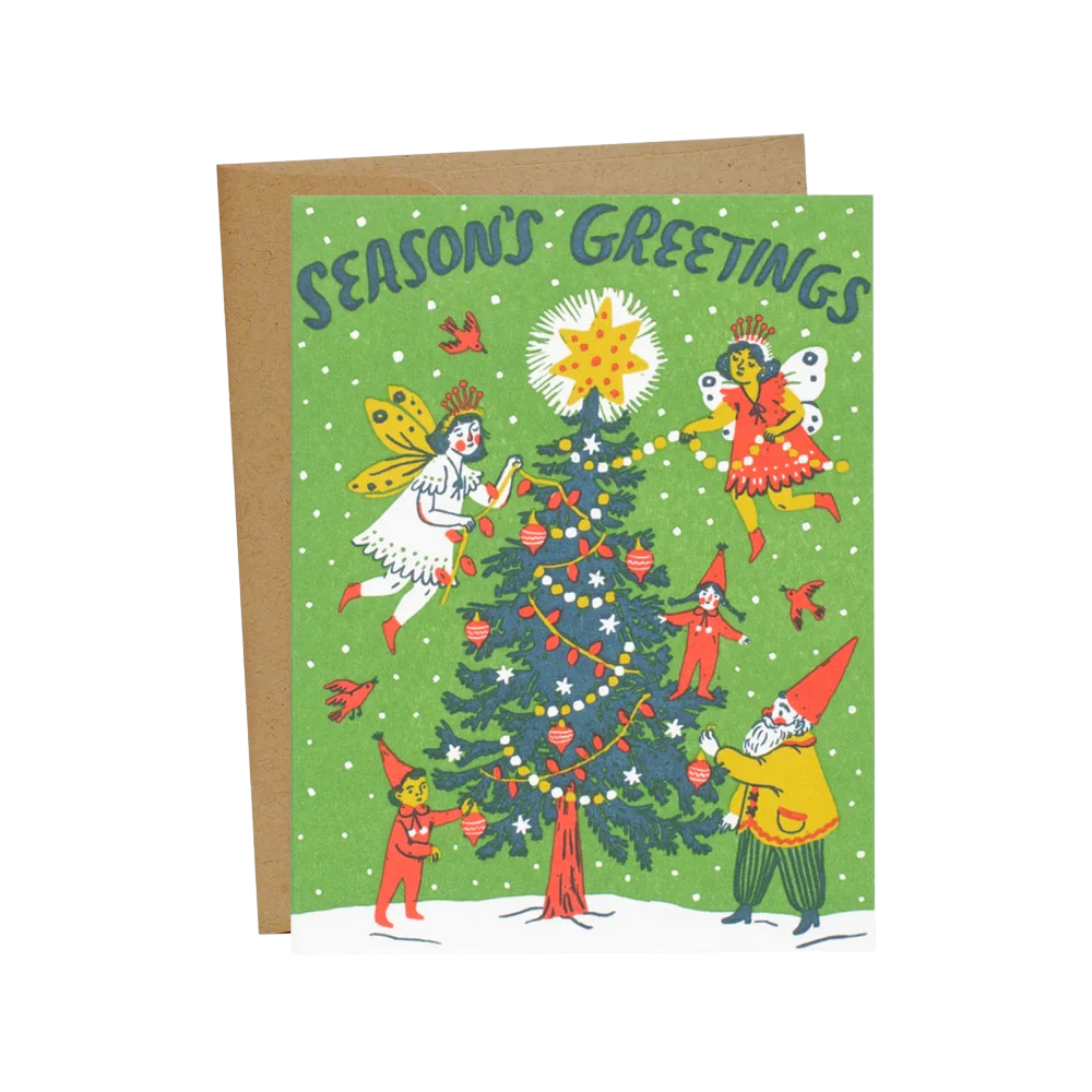 Christmas Fairies Card