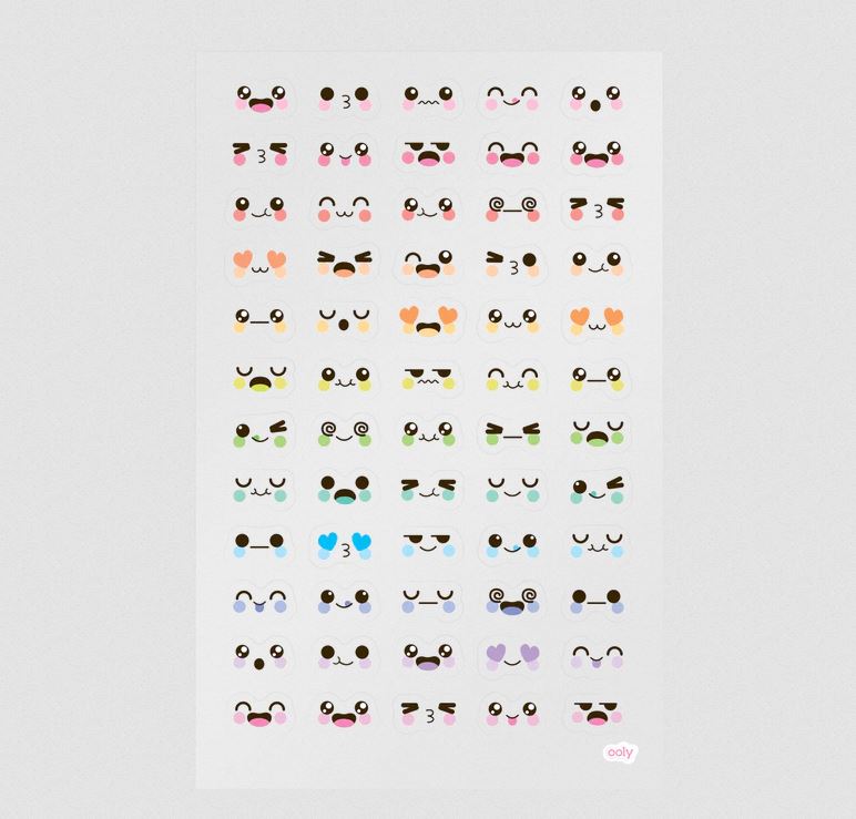 Sticker-Cute Expressions