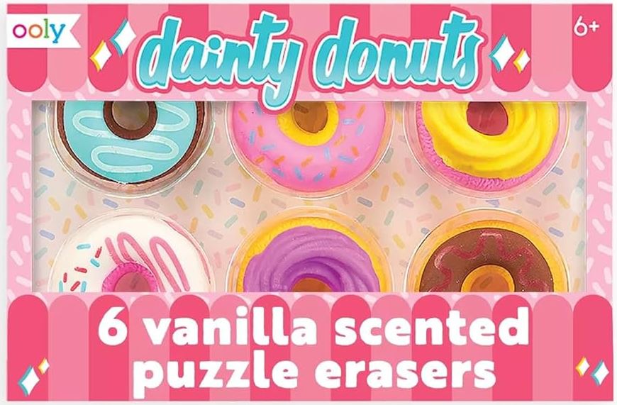 Dainty Donuts Erasers