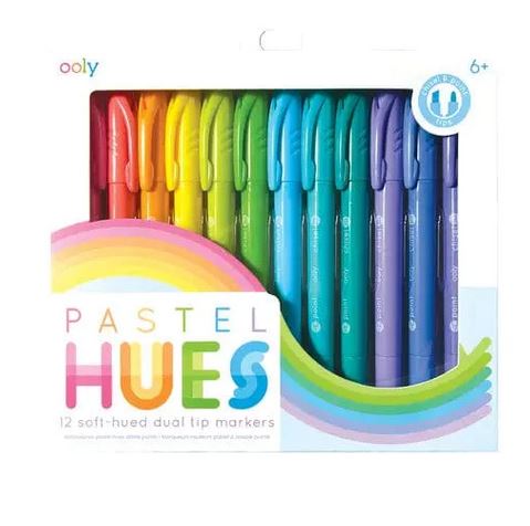 Pastel Hues Dual Tip Markers