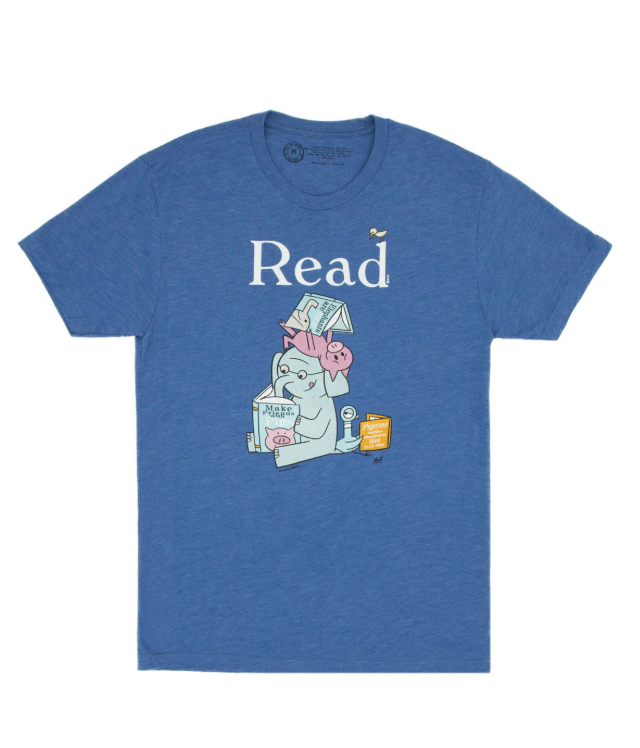 Elephant & Piggie Read Adult T-Shirt