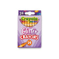 Crayons-Glitter 24 ct