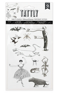 Gorey's Creatures Tattoo Sheet