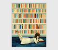 I Saw Her in the Library Print