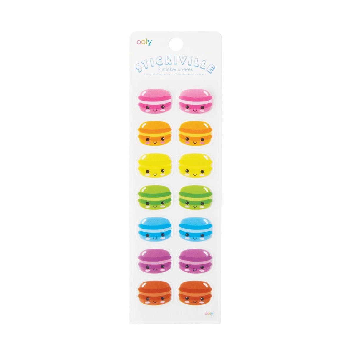 Sticker-Happy Macarons