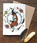 Magic Student Fox Card