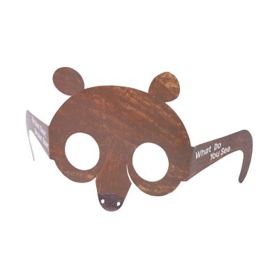 Brown Bear Paper Glasses