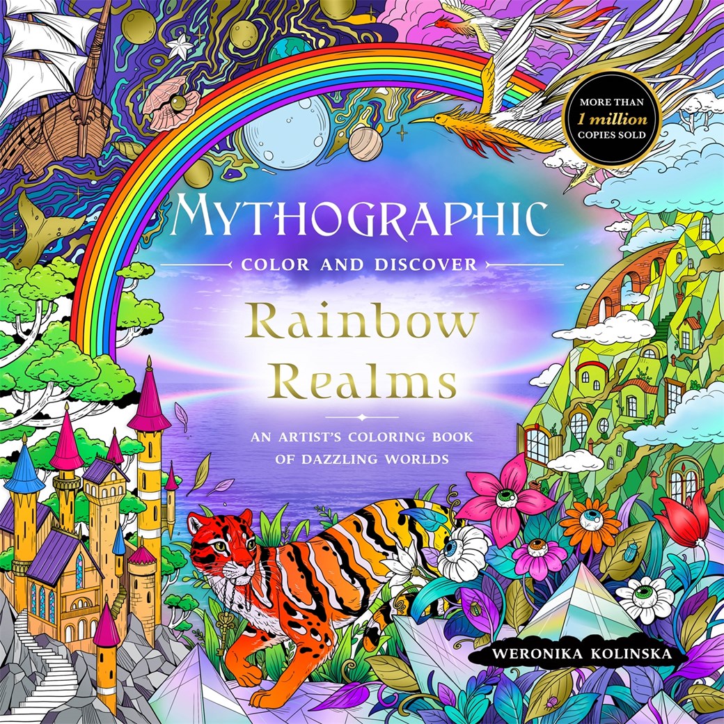Rainbow Realms Coloring Book (Sale)