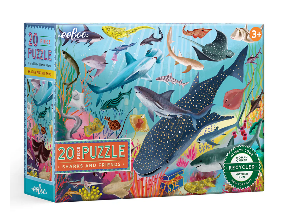 Puzzle-Sharks & Friends 20 pc