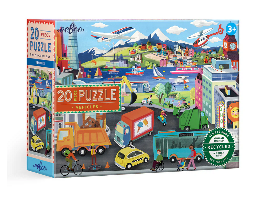 Vehicles 20 Piece Puzzle