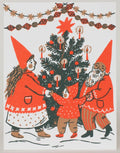 Card-Yuletide Gathering Gnomes